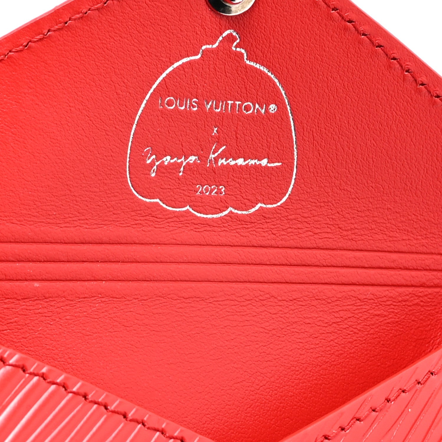 LV X YK Epi Kirigami Pochette Set Black Red Yellow