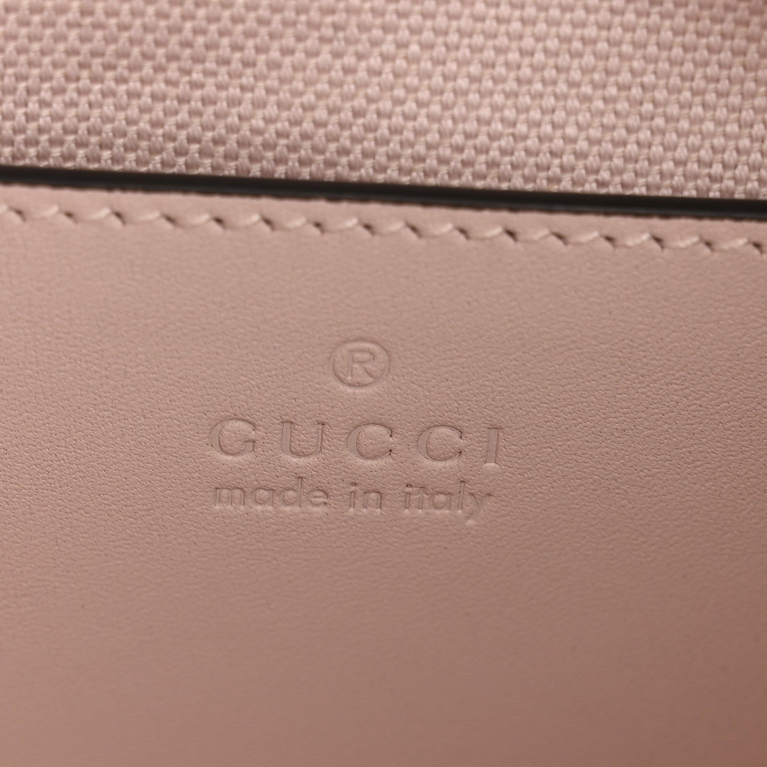 GG Calfskin Embossed Emblem Small Shoulder Bag Pink