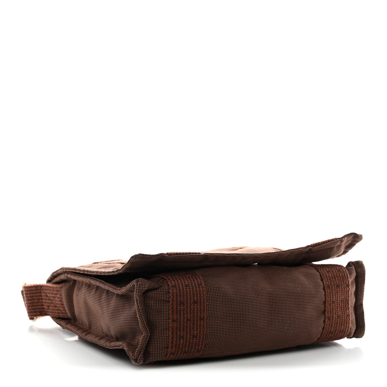 Canvas Herline Messenger Bag Brown
