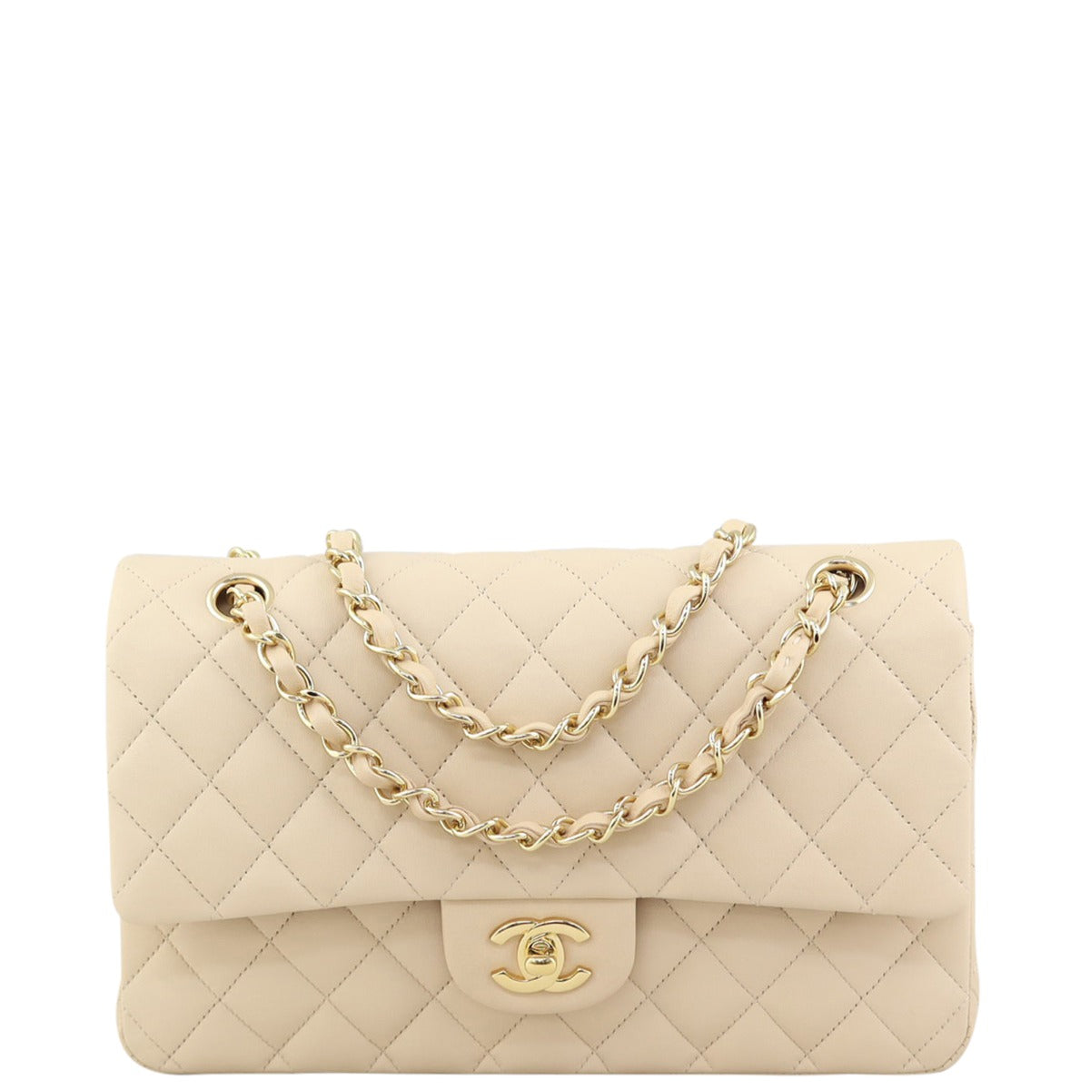 Chanel Classic Double Flap Medium | 17 Series Beige