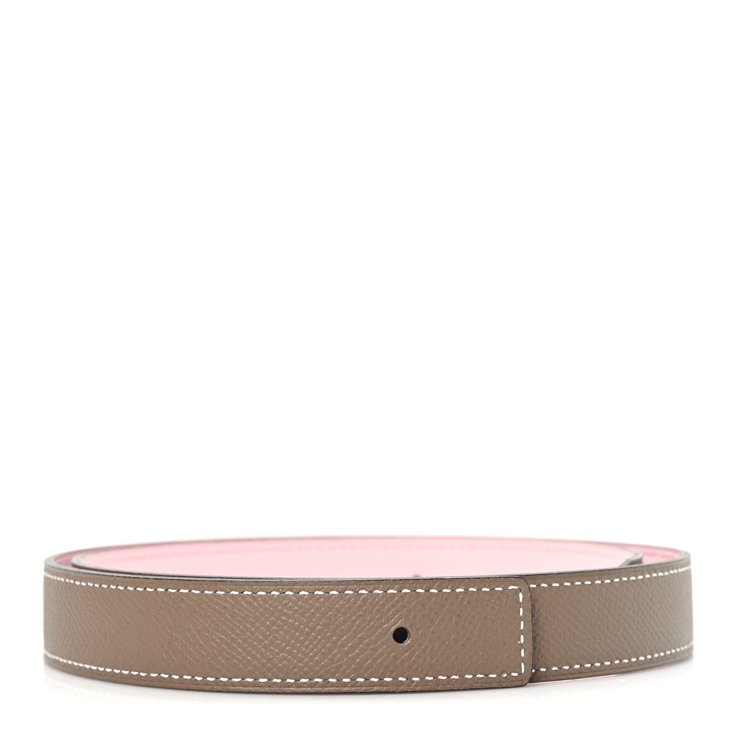 Swift Epsom 24mm Belt Strap 75 Rose Sakura Etoupe
