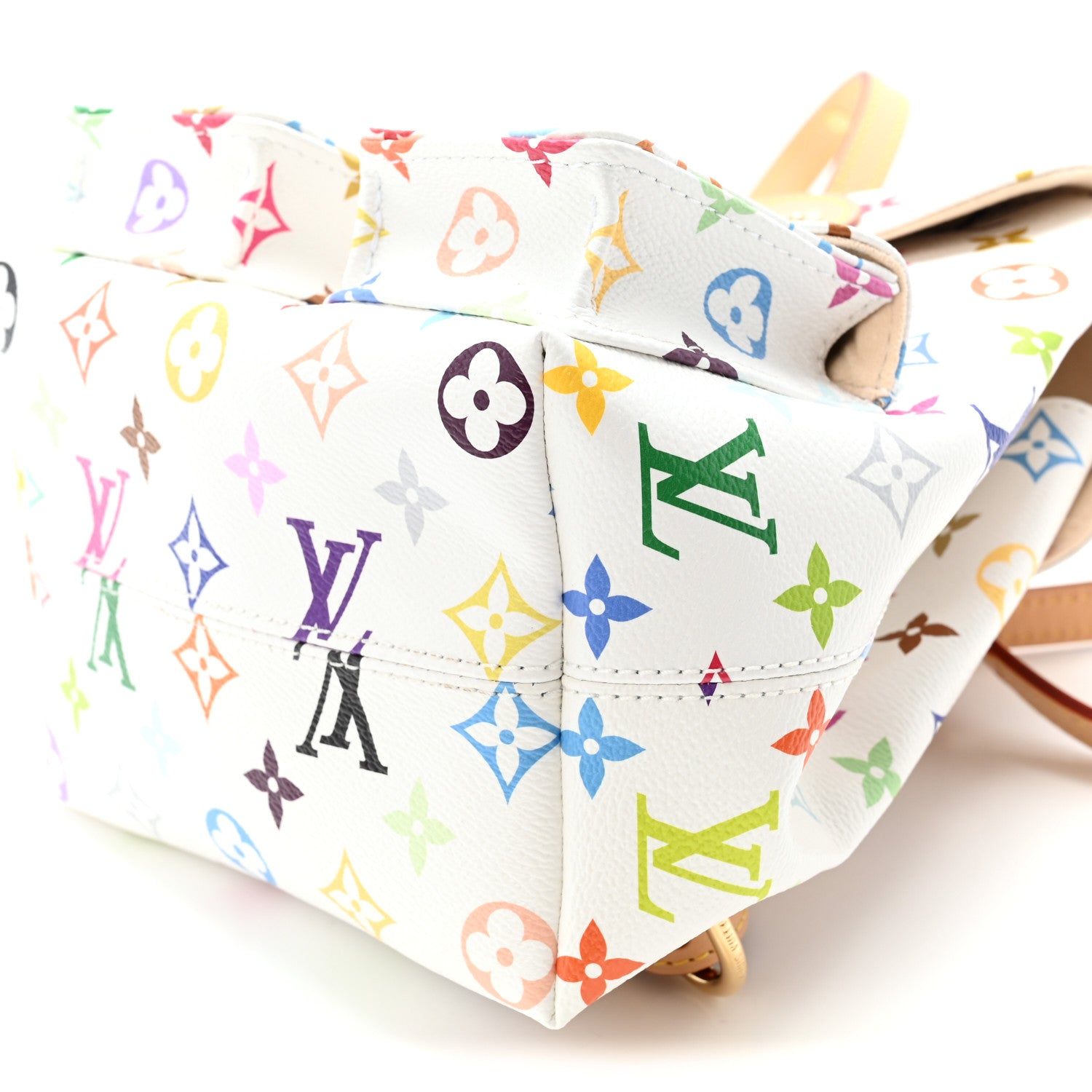 LV X TM Monogram Multicolor Venice Backpack White