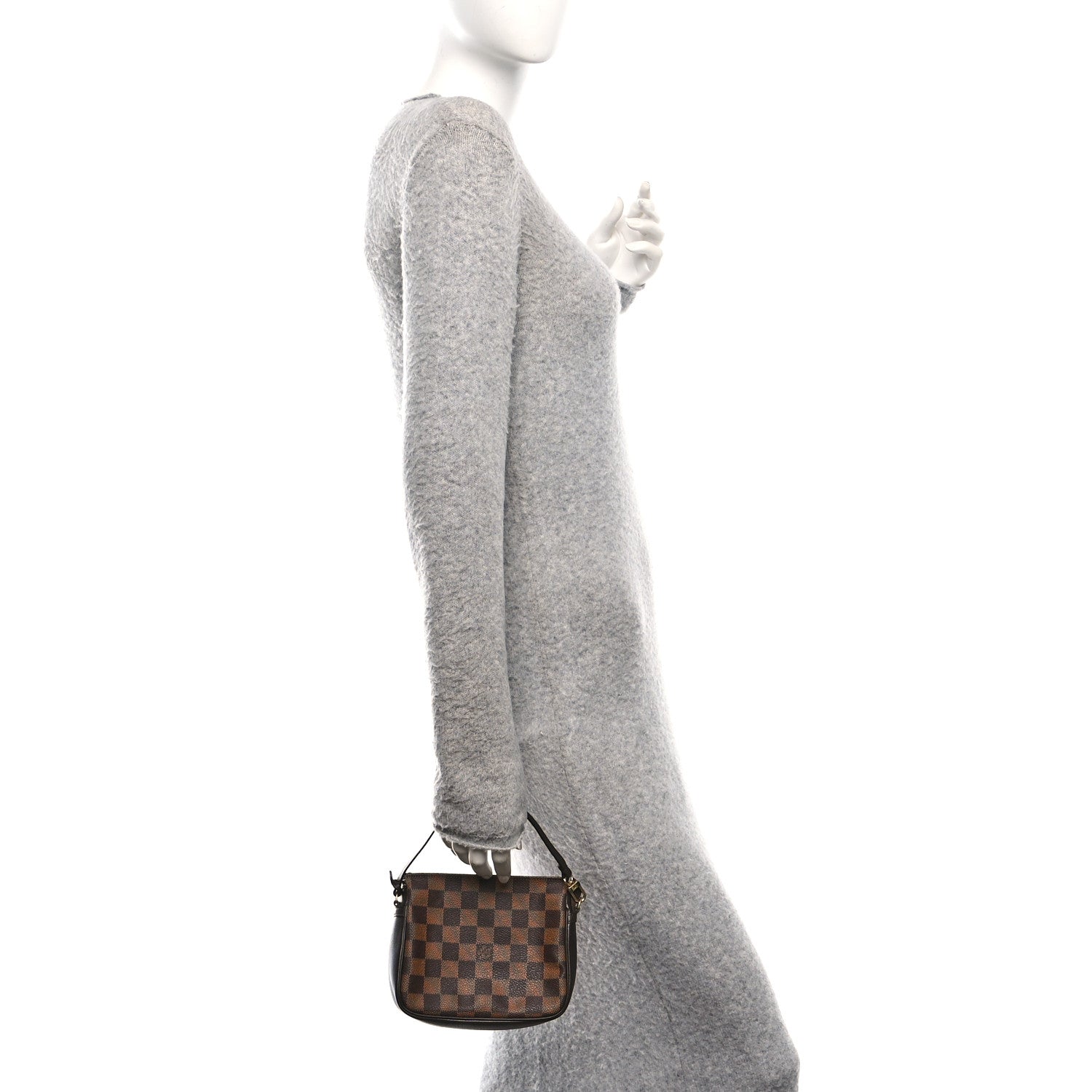 Damier Ebene Trousse Make Up Bag Pochette