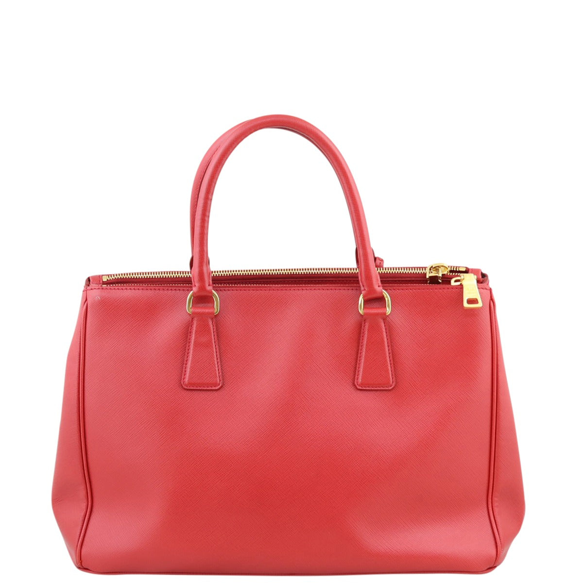 Prada Saffiano Lux Galleria Double Zip Tote Medium