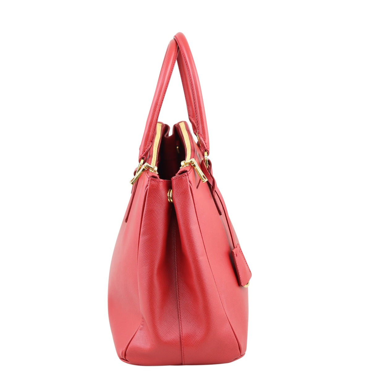 Prada Saffiano Lux Galleria Double Zip Tote Medium