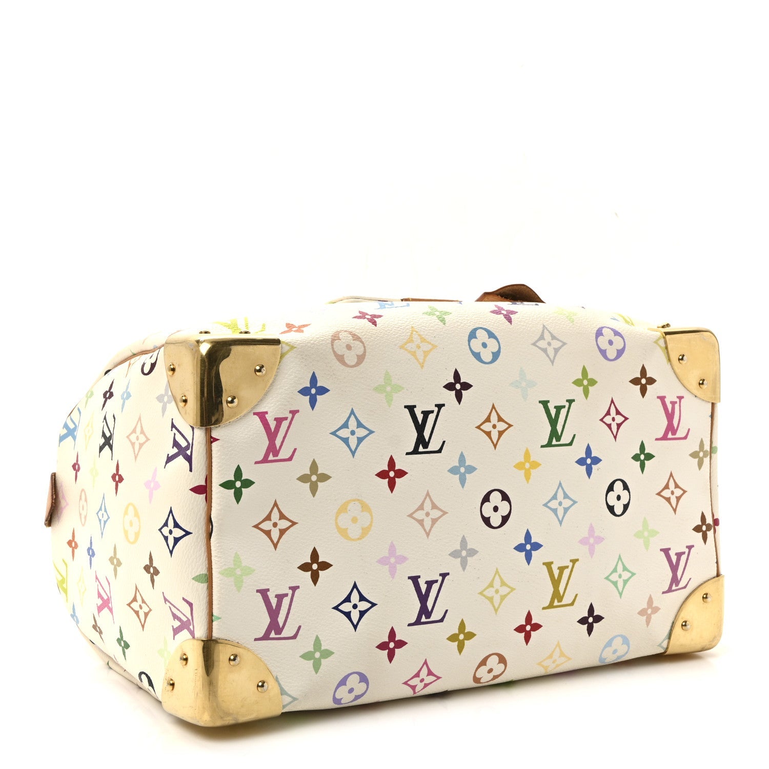 Monogram Multicolor Speedy 30 White
