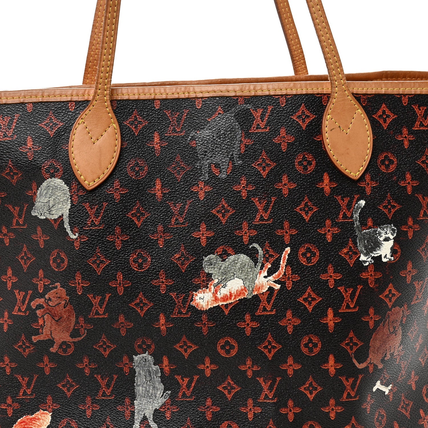 Catogram Neverfull MM Marron