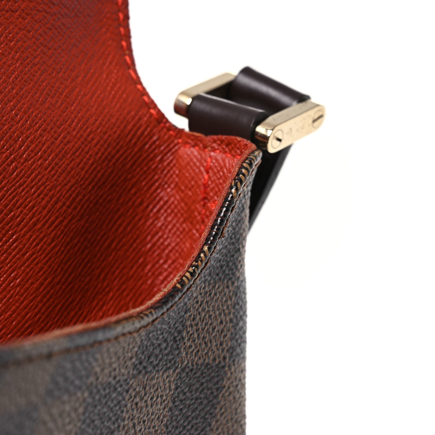 Damier Ebene Musette Salsa Long Strap