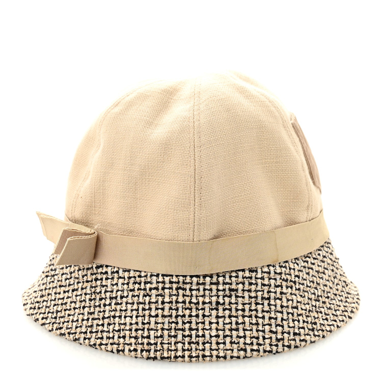 Tweed Bucket Hat 57 Beige