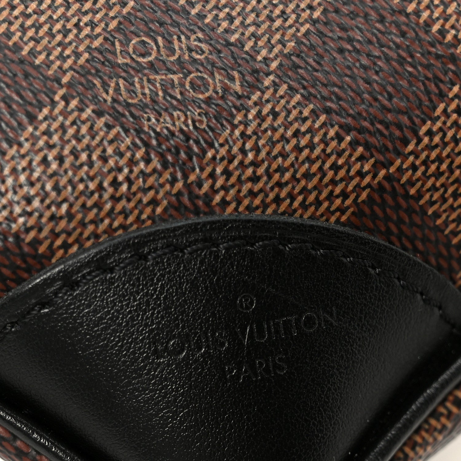 Damier Ebene Odeon PM Black