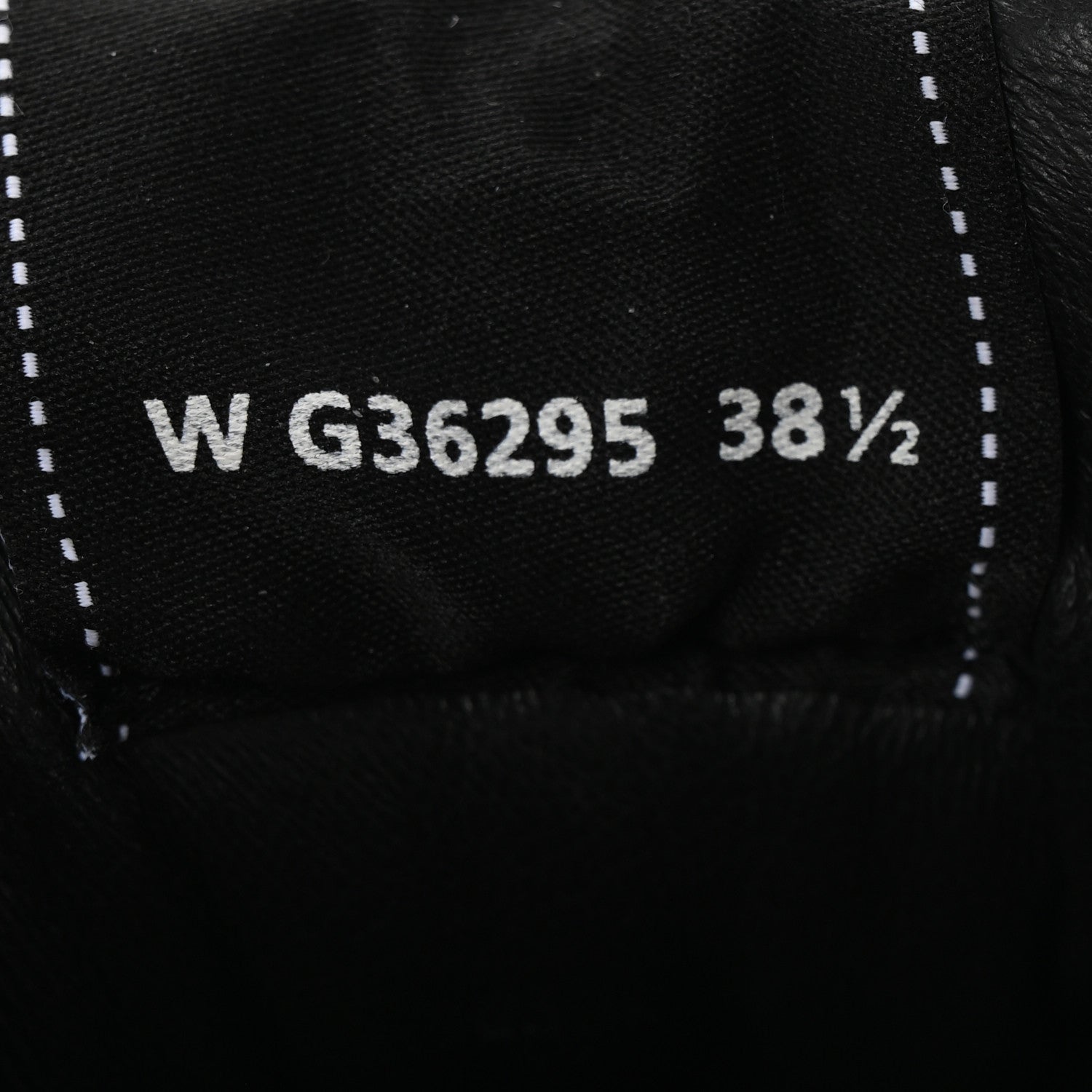 Calfskin Womens Logo Sneakers 38.5 Black