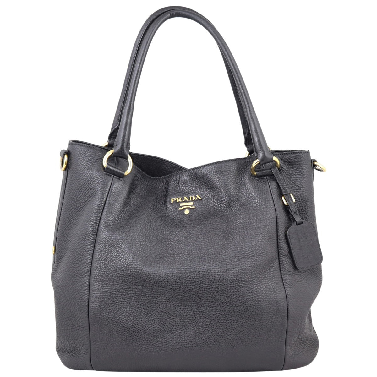Prada Vitello Daino Shopping Tote