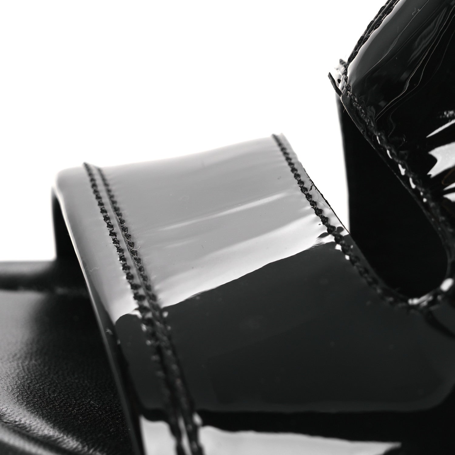 Patent Calfskin Moonlight Boots 38 Black