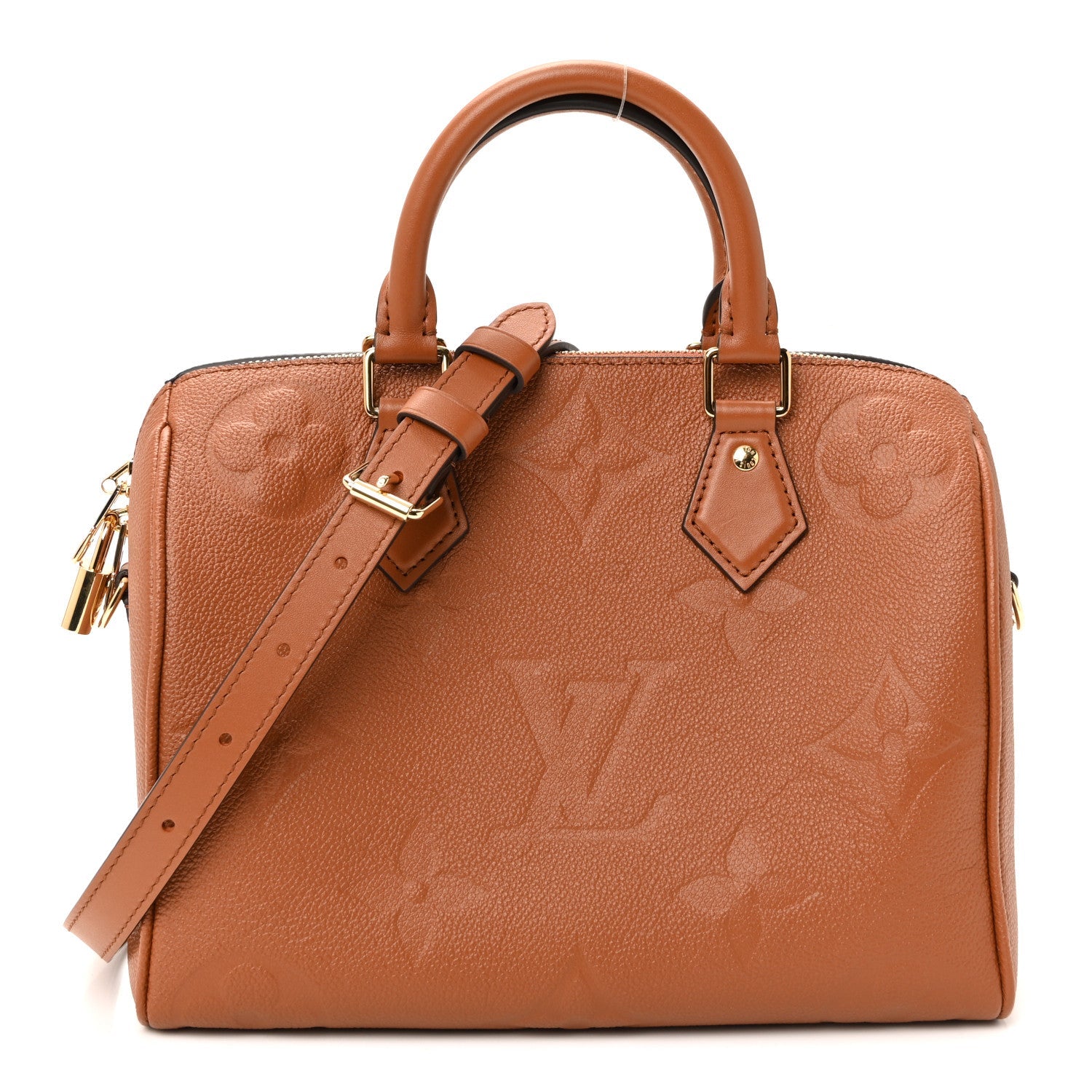 Empreinte Monogram Giant Speedy Bandouliere 25 Cognac