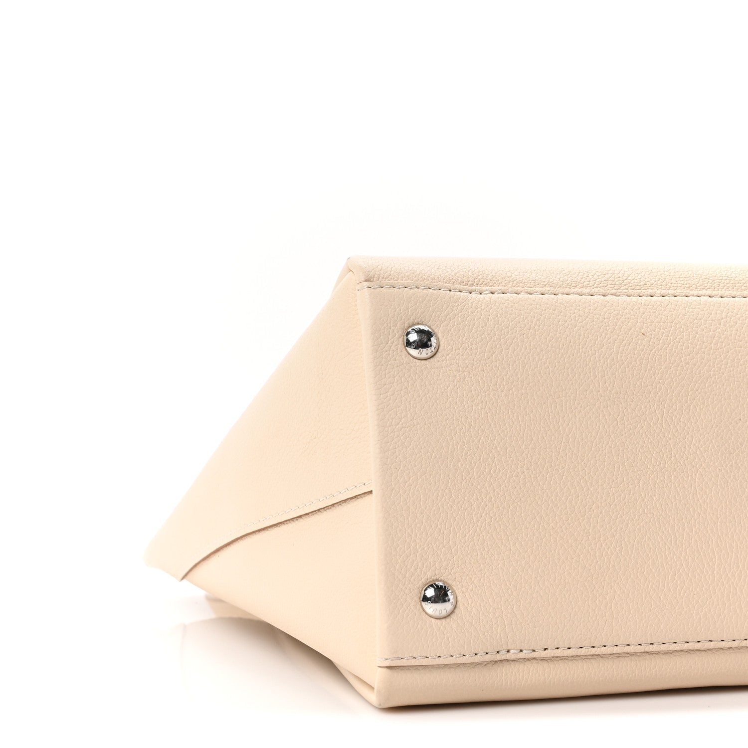 Calfskin Lockmeto Cream Beige