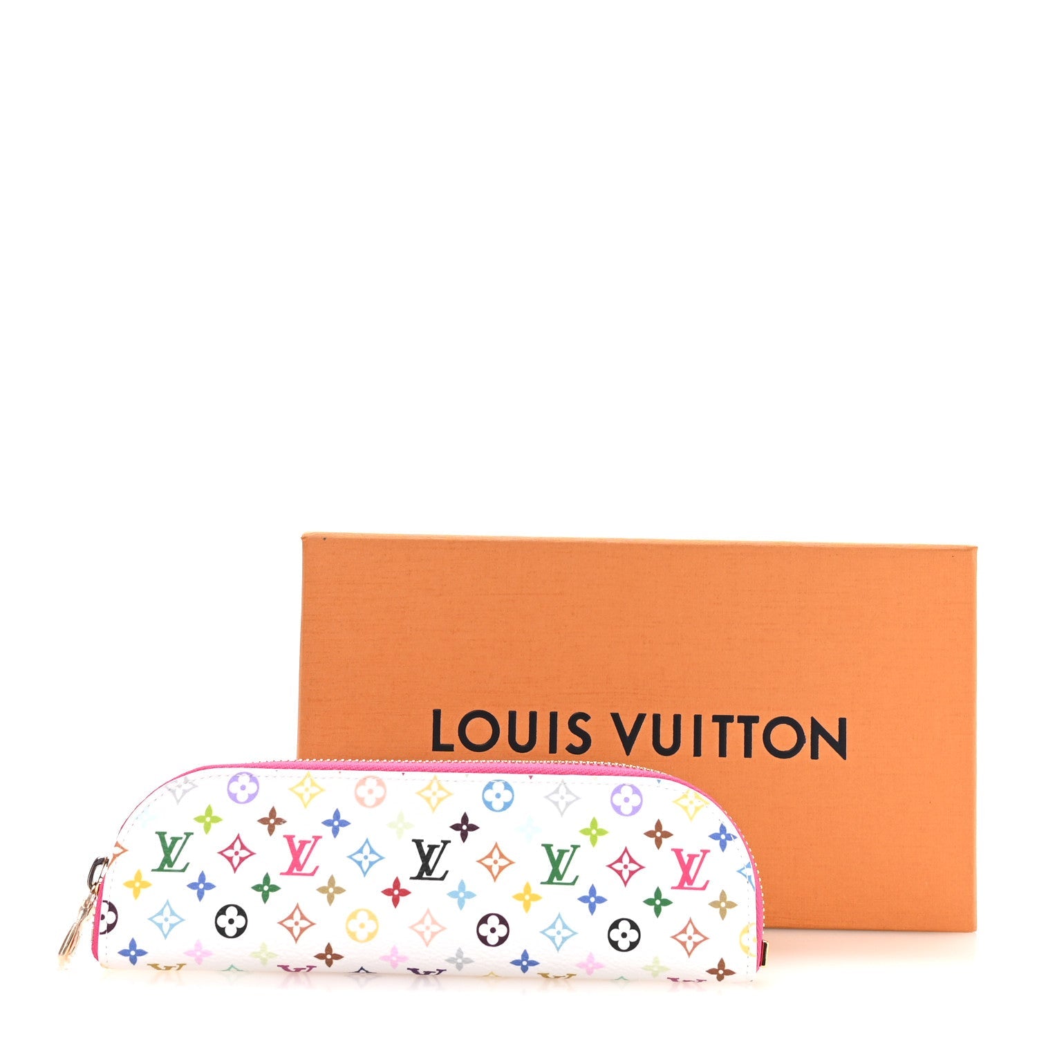 LV X TM Monogram Multicolor Charlotte Pencil Pouch Fuchsia