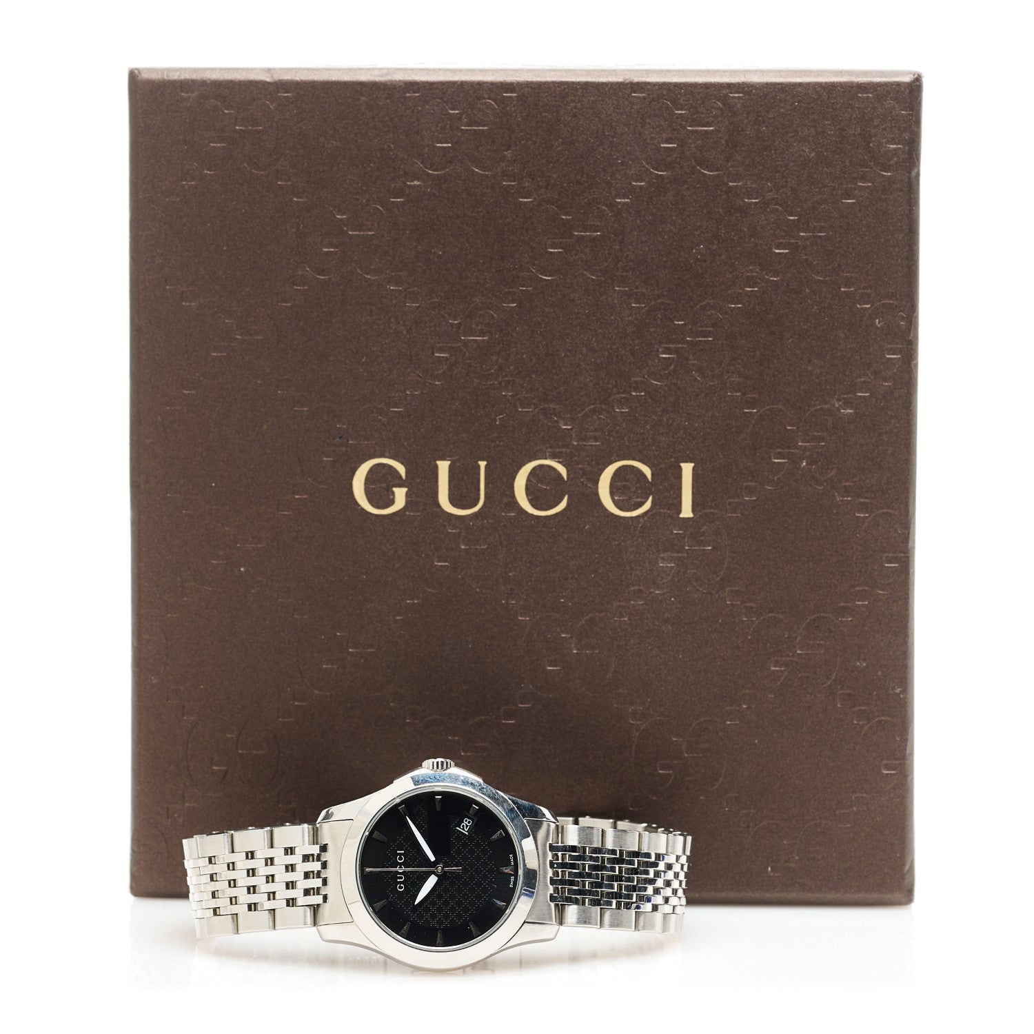 Stainless Steel 27mm G-Timeless Quartz Watch Black