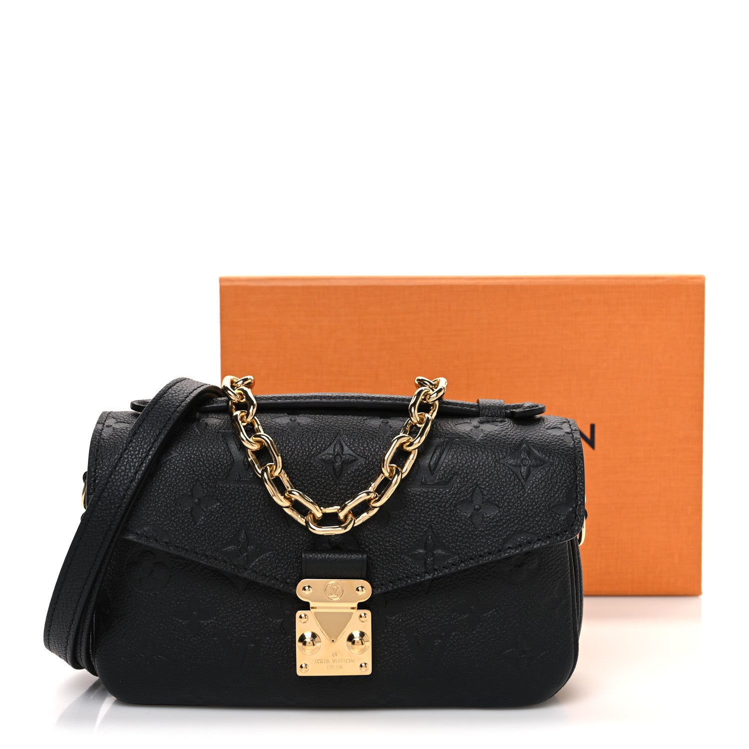 Empreinte Pochette Metis East West Black