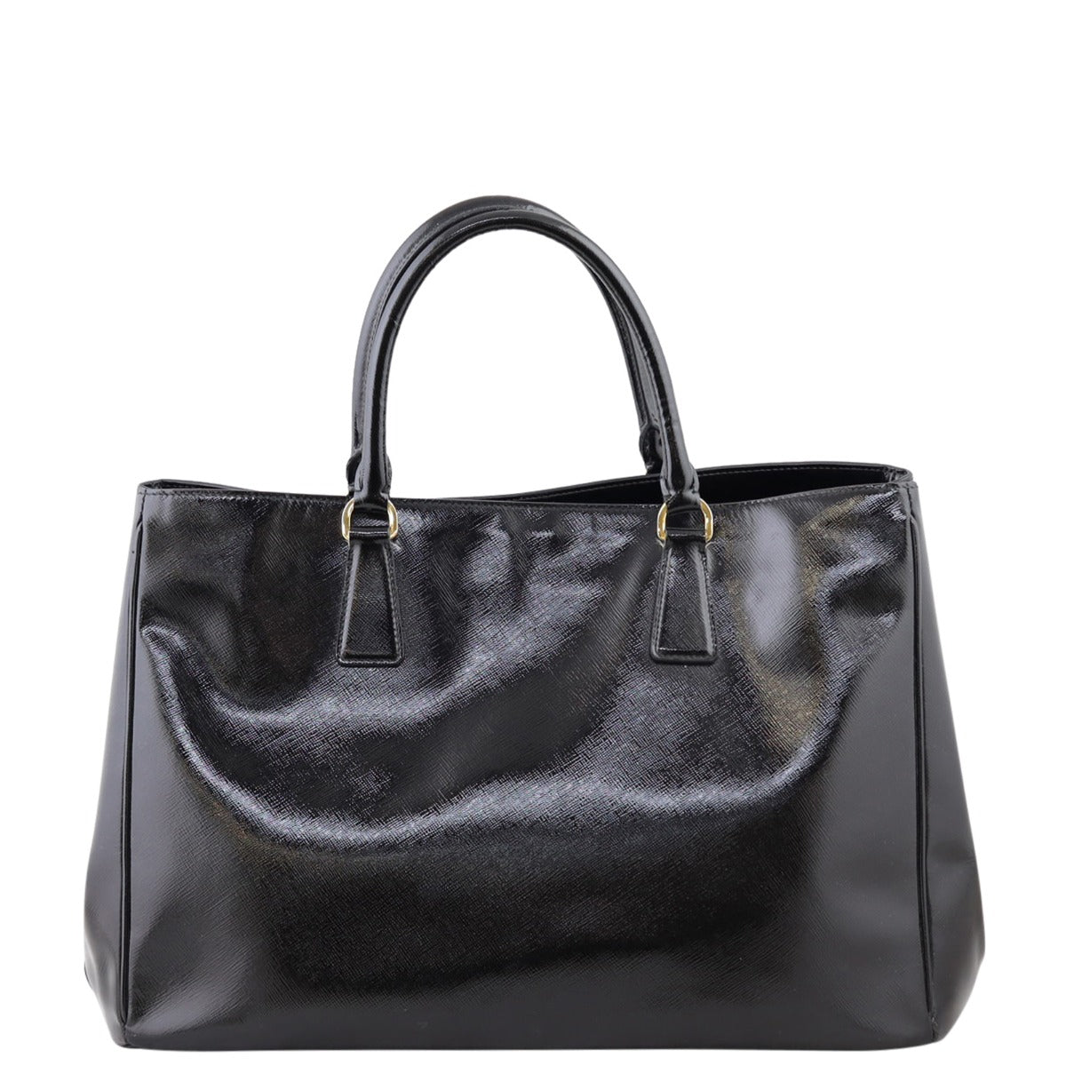 Prada Saffiano Vernice Lux Tote Large