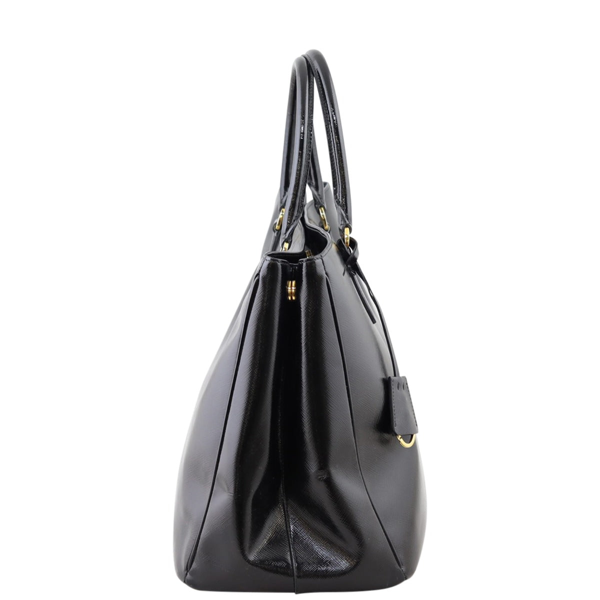 Prada Saffiano Vernice Lux Tote Large