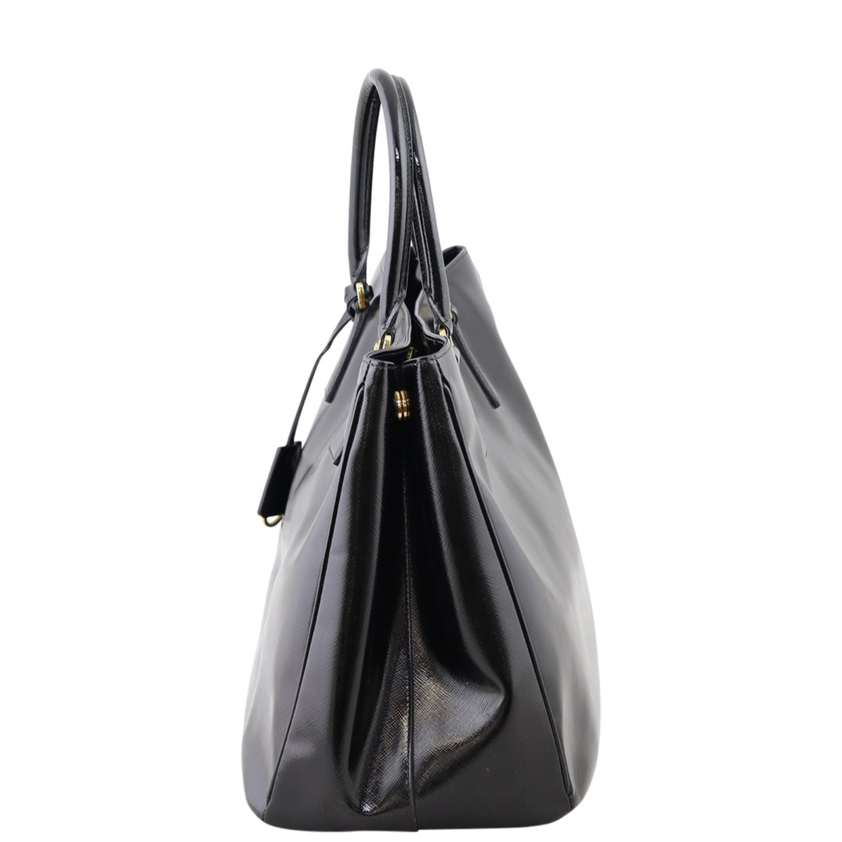 Prada Saffiano Vernice Lux Tote Large