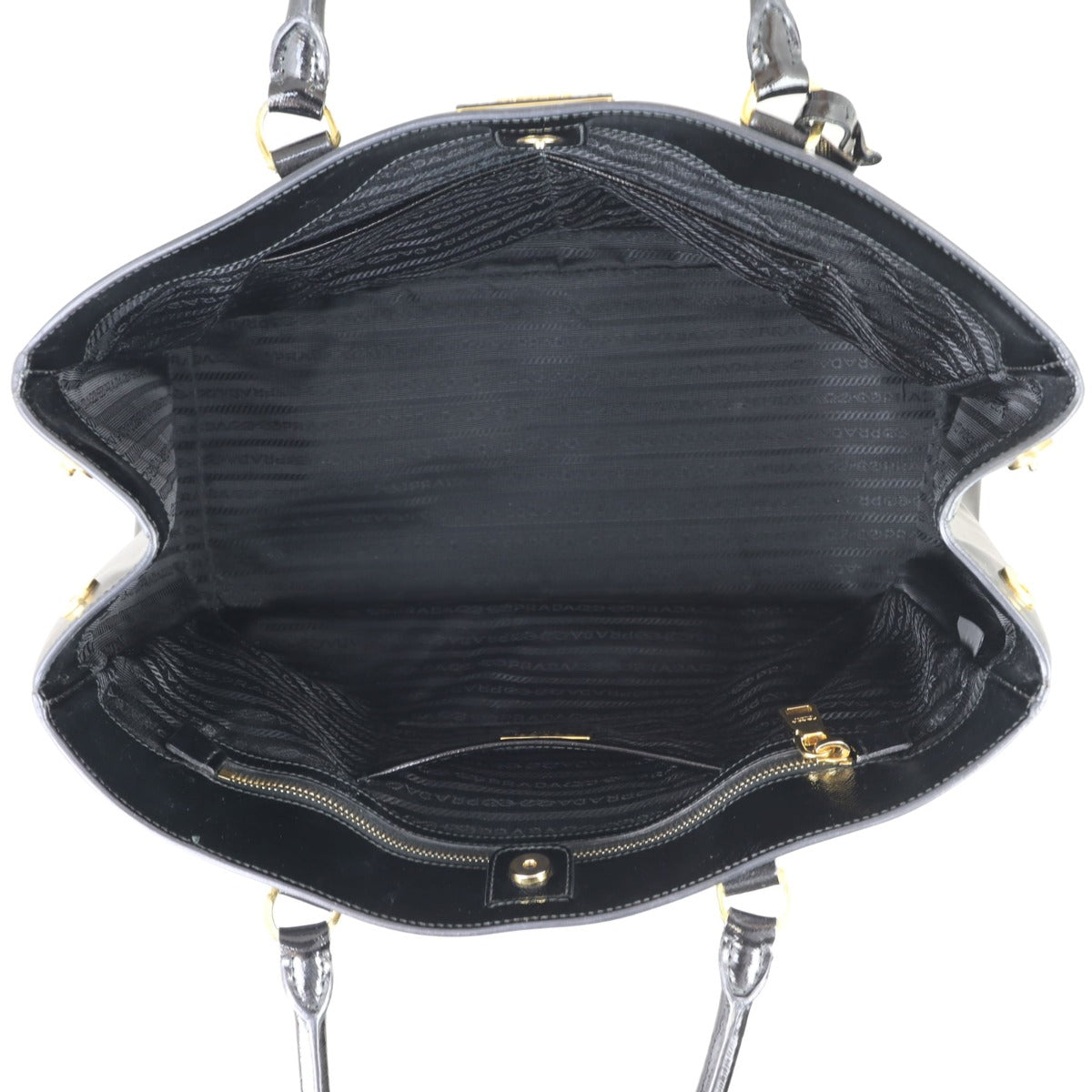 Prada Saffiano Vernice Lux Tote Large