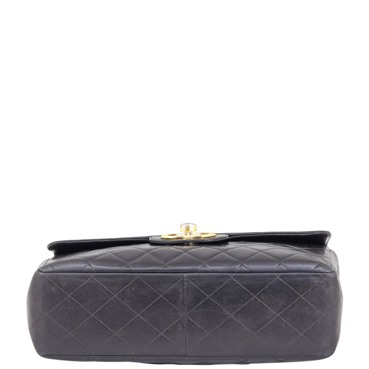 Chanel Maxi Jumbo XL Single Flap Bag | Black Quilted Lambskin