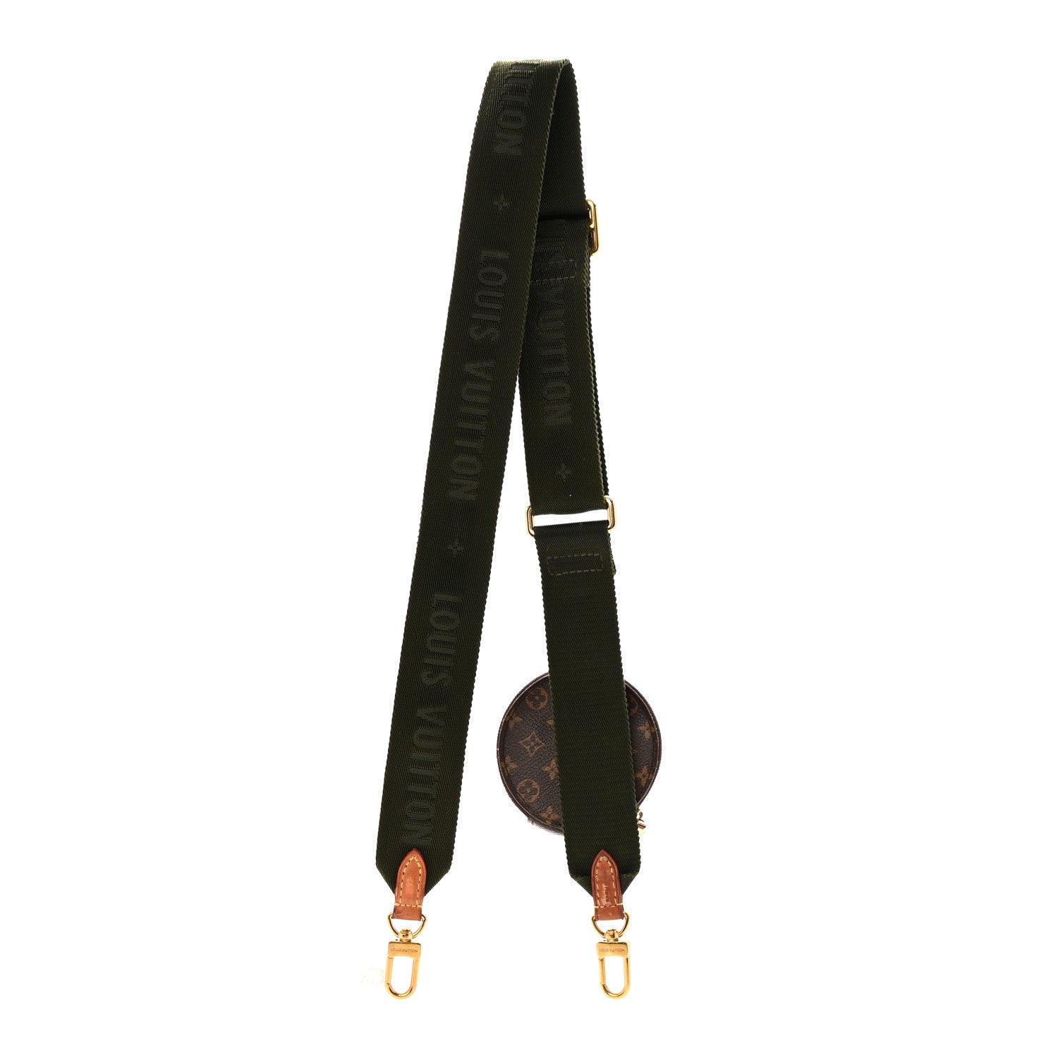 Monogram Multi Pochette Accessories Bandouliere Shoulder Strap Kaki