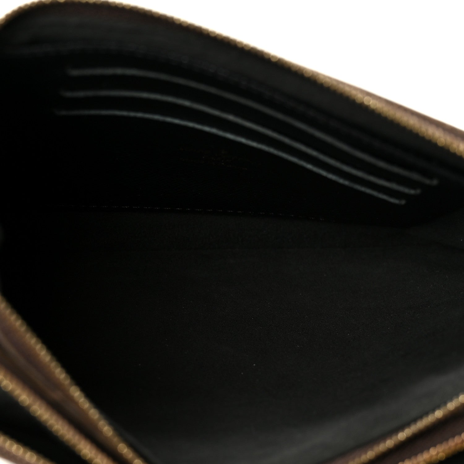 Reverse Monogram Giant Double Zip Pochette