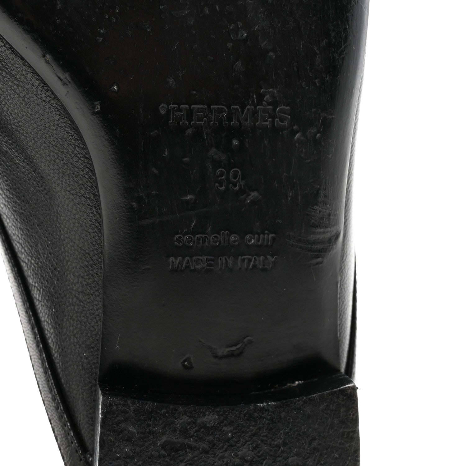 Goatskin Groupie Mules 39 Black