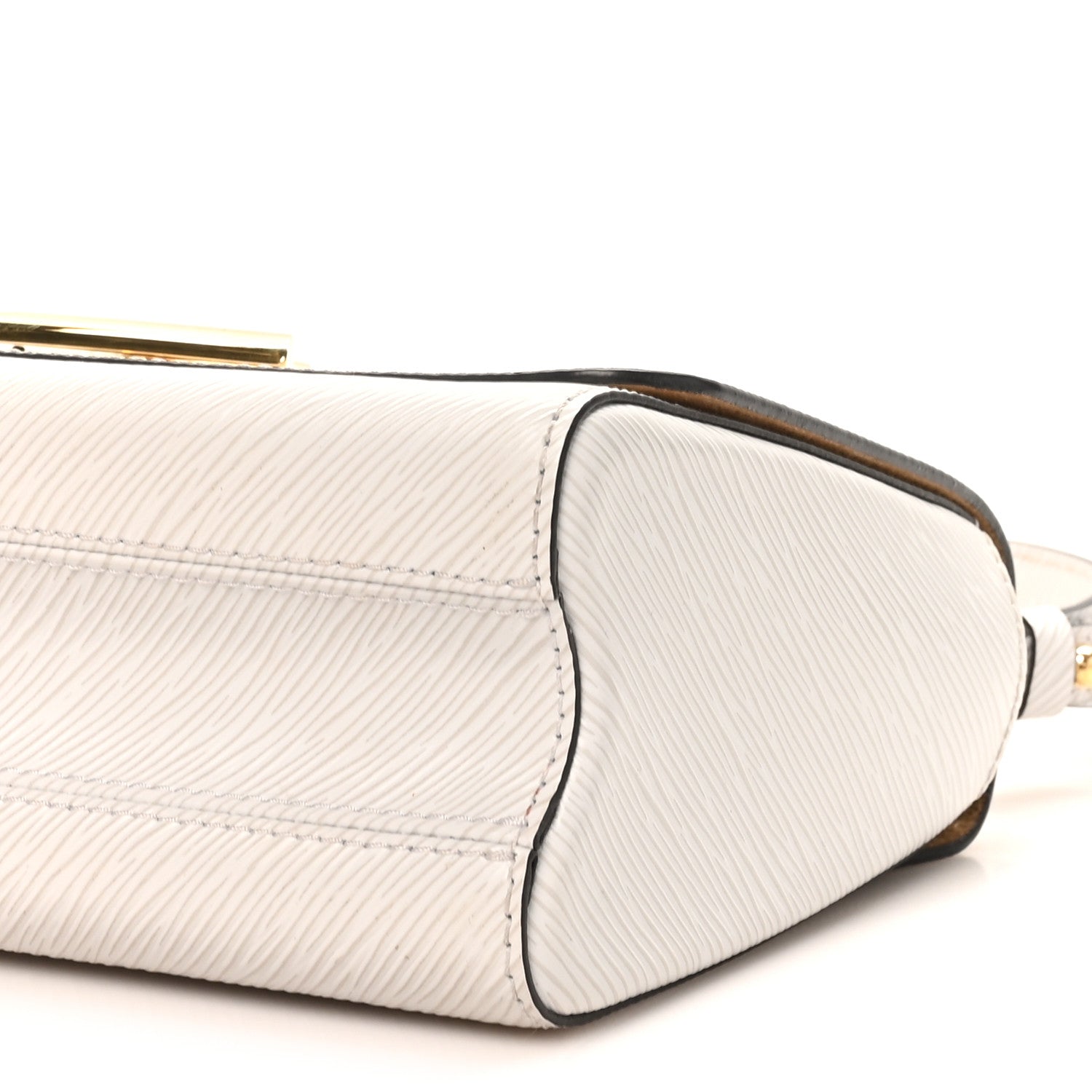 Epi Twist Shoulder Bag MM White