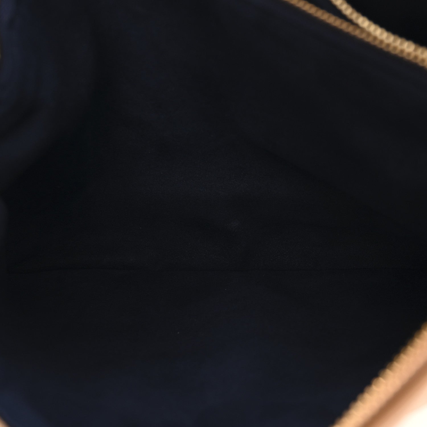 Lambskin Embossed Monogram Coussin PM Camel