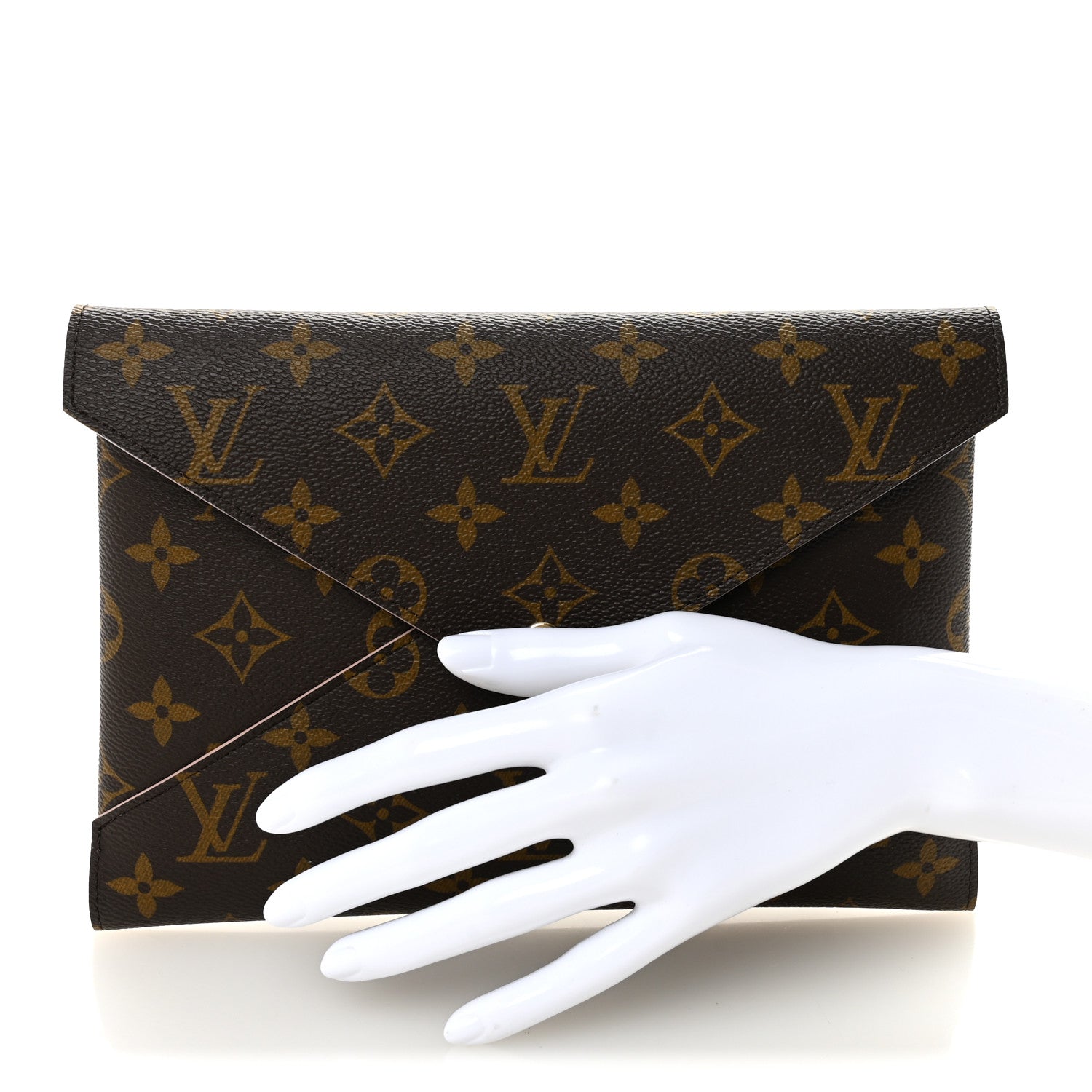 Monogram Large Kirigami Pochette Insert Rose Ballerine
