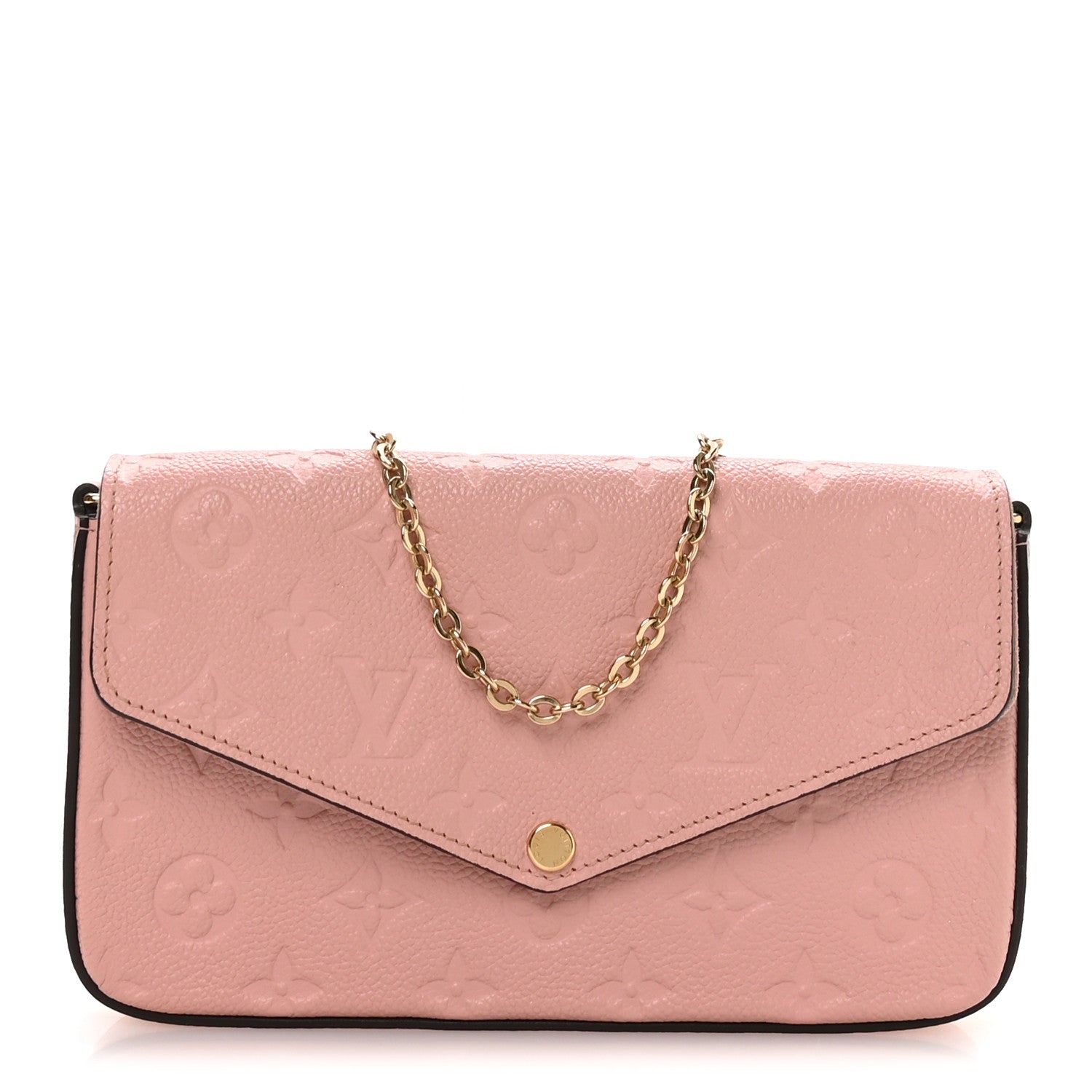 Empreinte Pochette Felicie Chain Wallet Rose Poudre