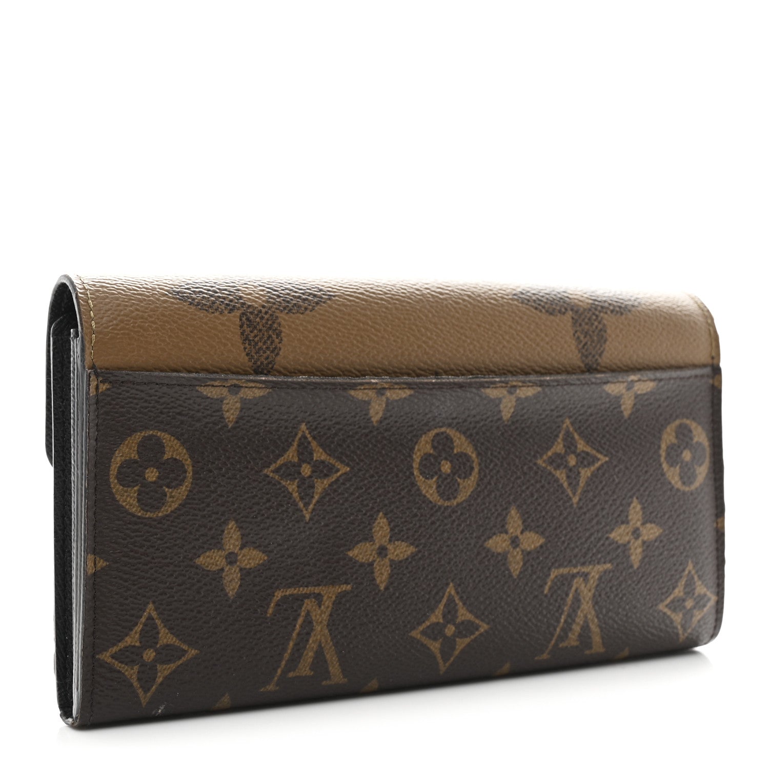 Reverse Monogram Giant Sarah Wallet