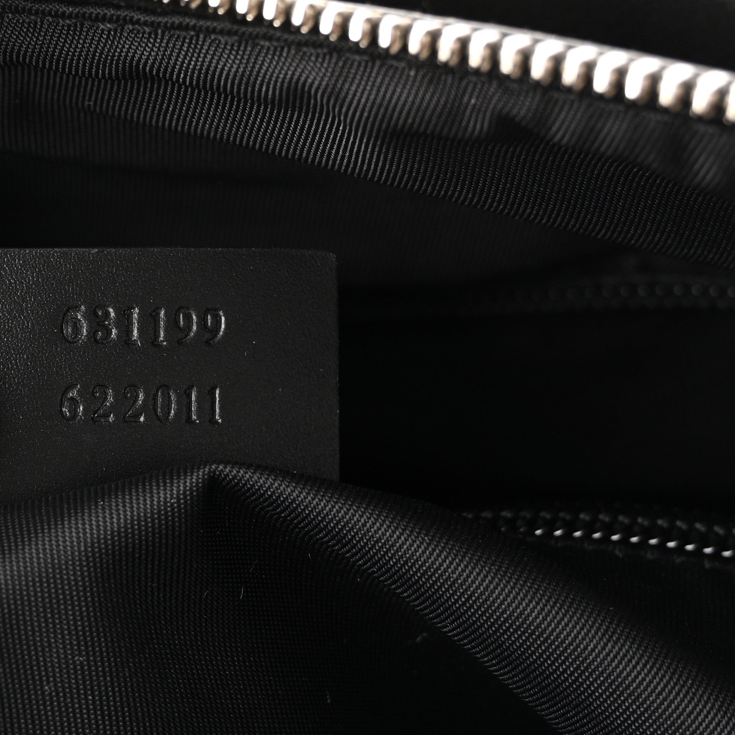 Techno Canvas Selleria Calfskin Web Small Flat Messenger Bag Black