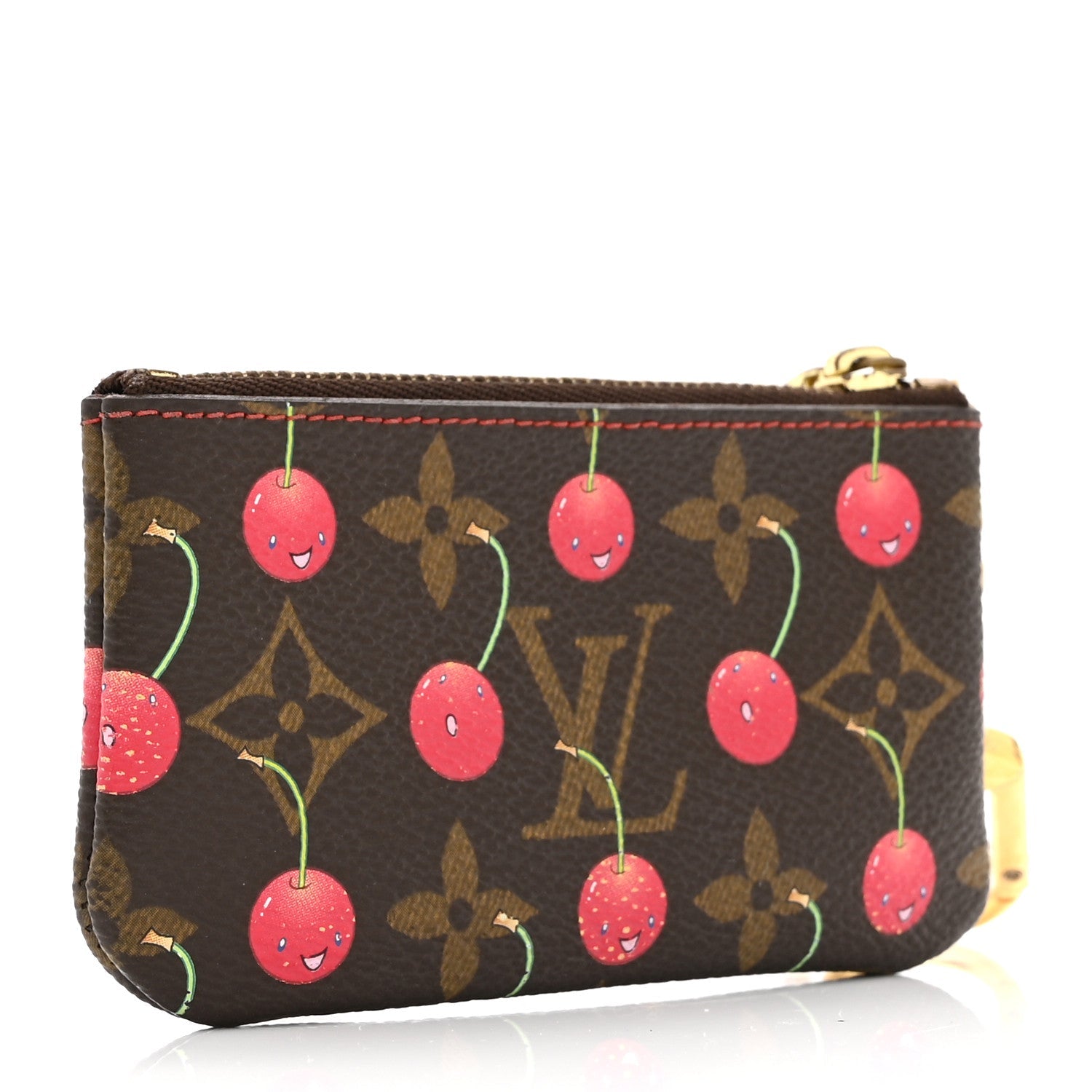 Monogram Cerises Key Pouch