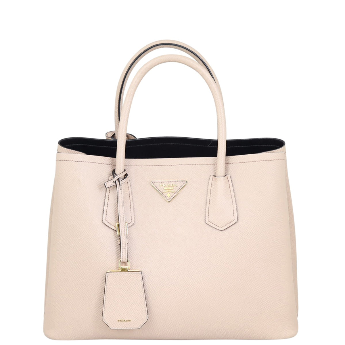 Prada Saffiano Cuir Double Bag Medium