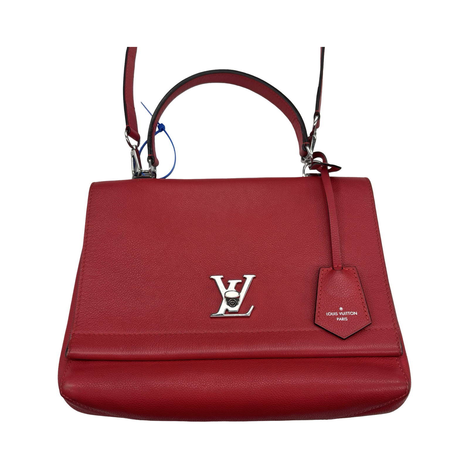 Handbag Luxury Designer By Louis Vuitton In Red, Size:Medium