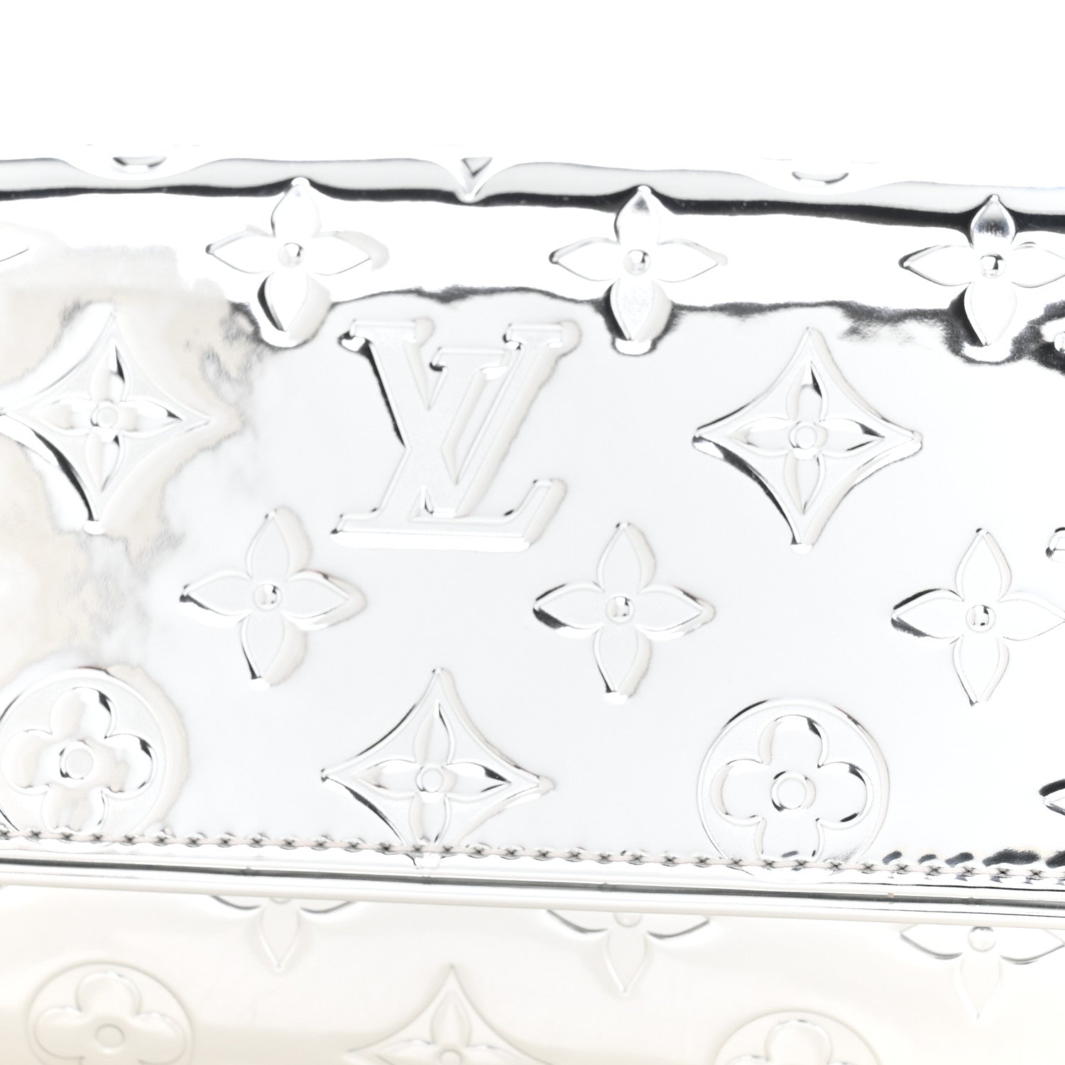 Monogram Miroir Pochette Twin Silver