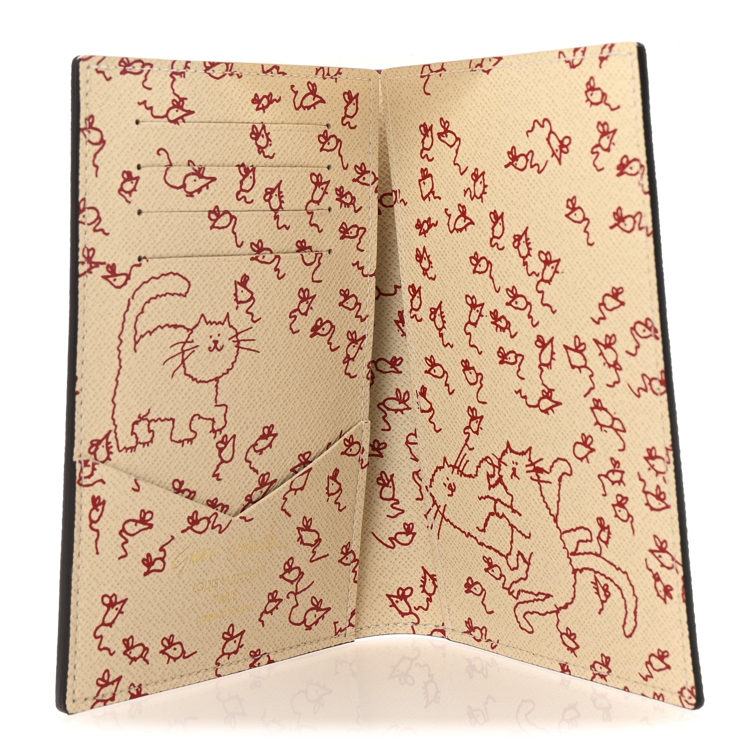 Monogram Travels With Grace Coddington Passport Cover