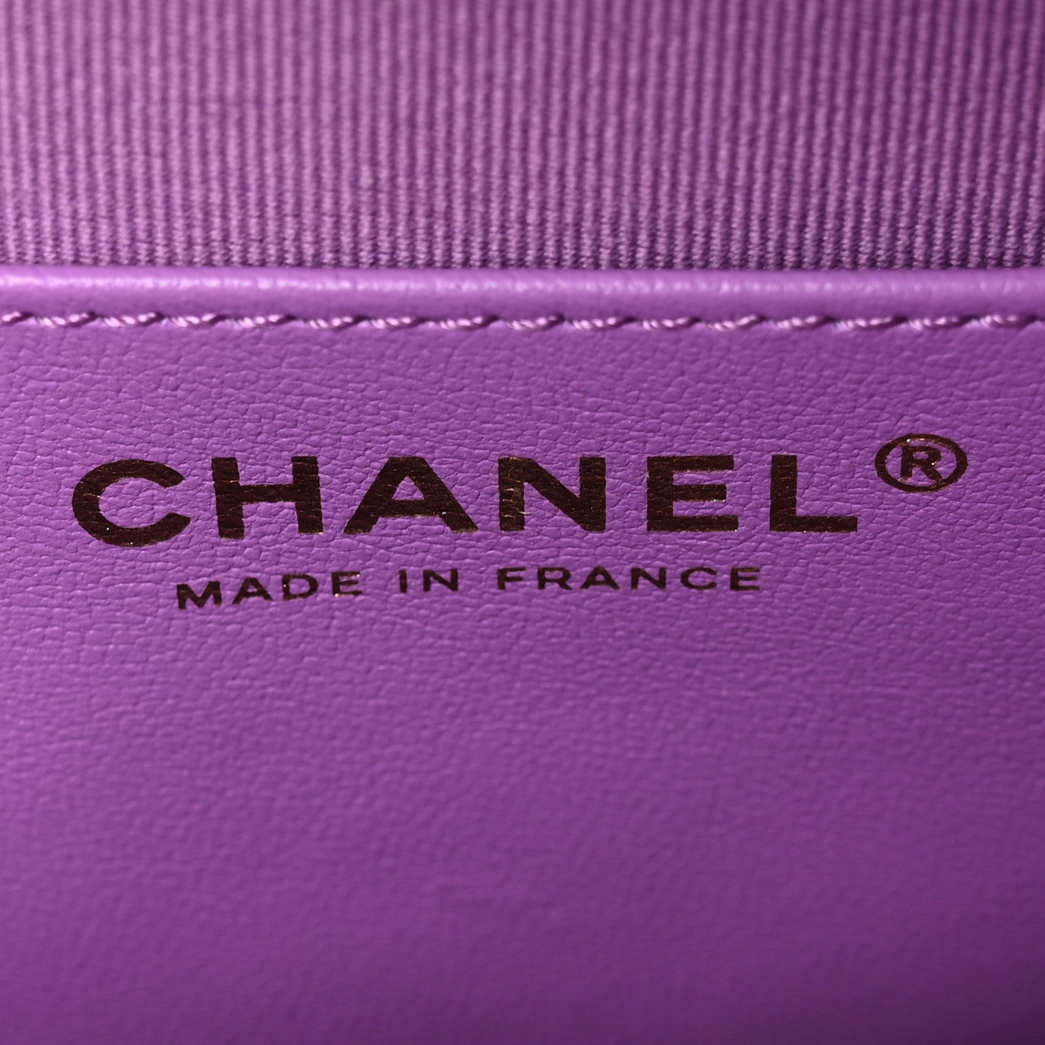 Lambskin Quilted CC In Love Heart Bag Purple