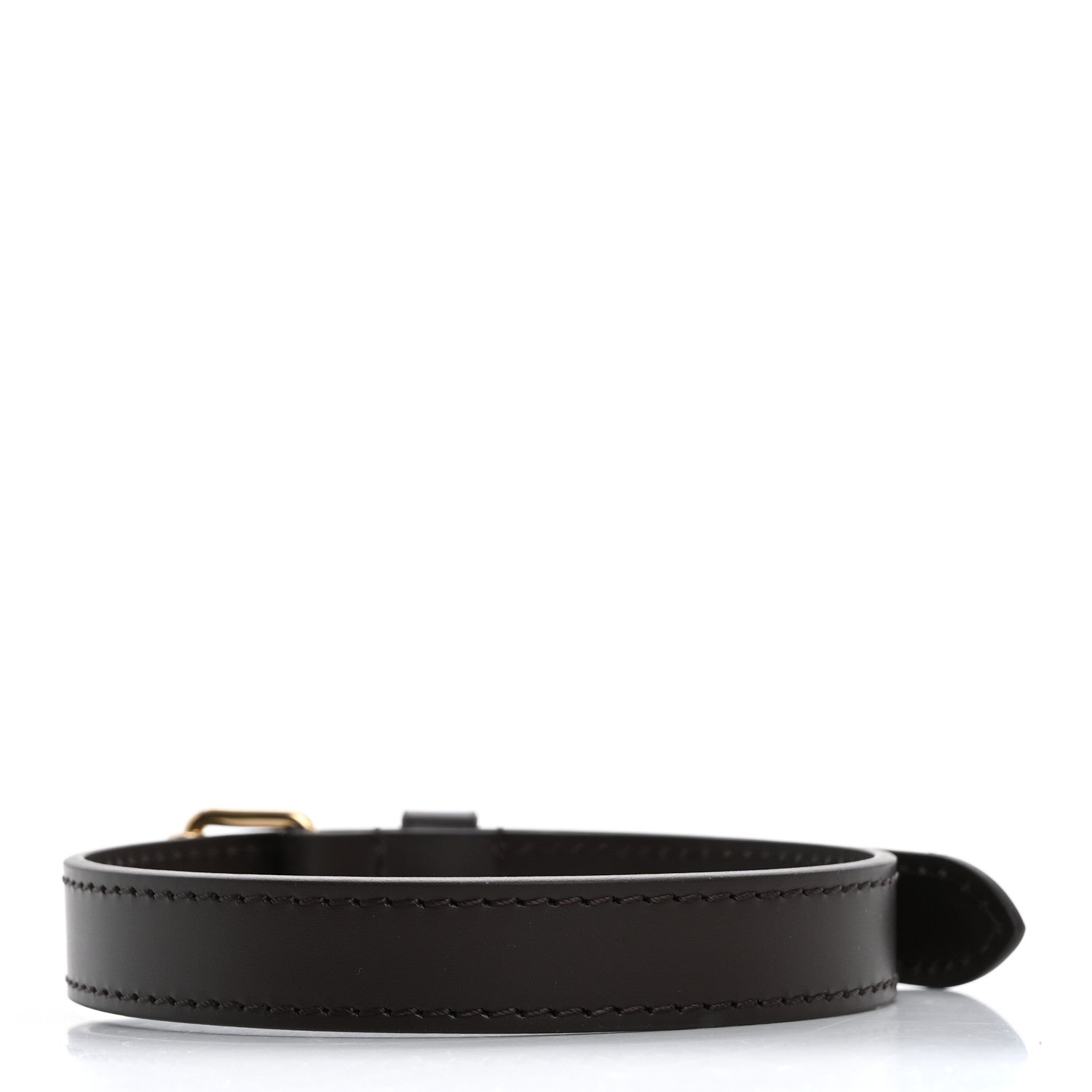 Calfskin Bandouliere Strap Extender Brown