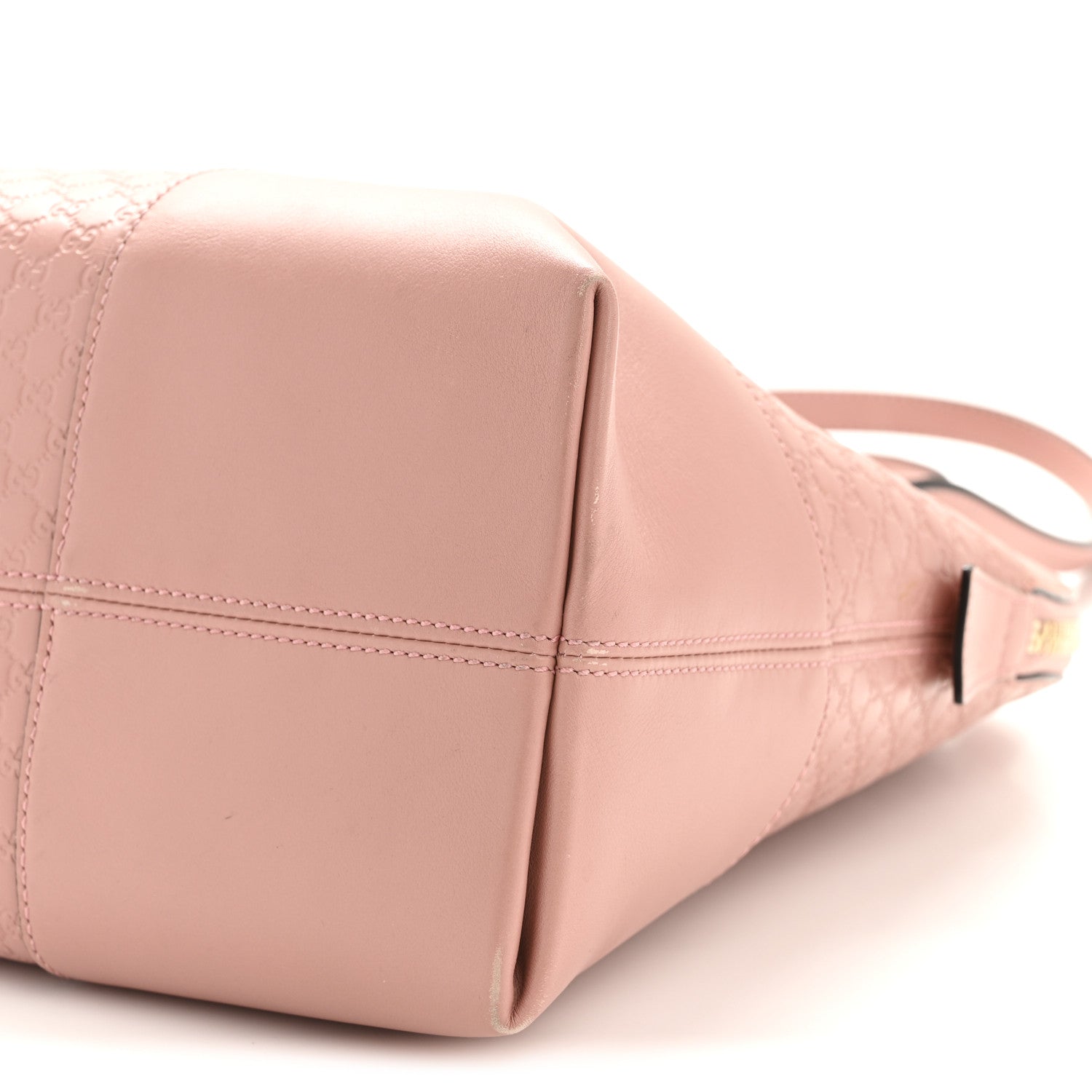 Soft Microguccissima Medium Bree Shoulder Bag Soft Pink