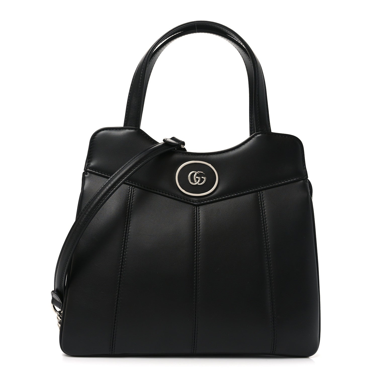 Calfskin Petite GG Small Tote Bag Black