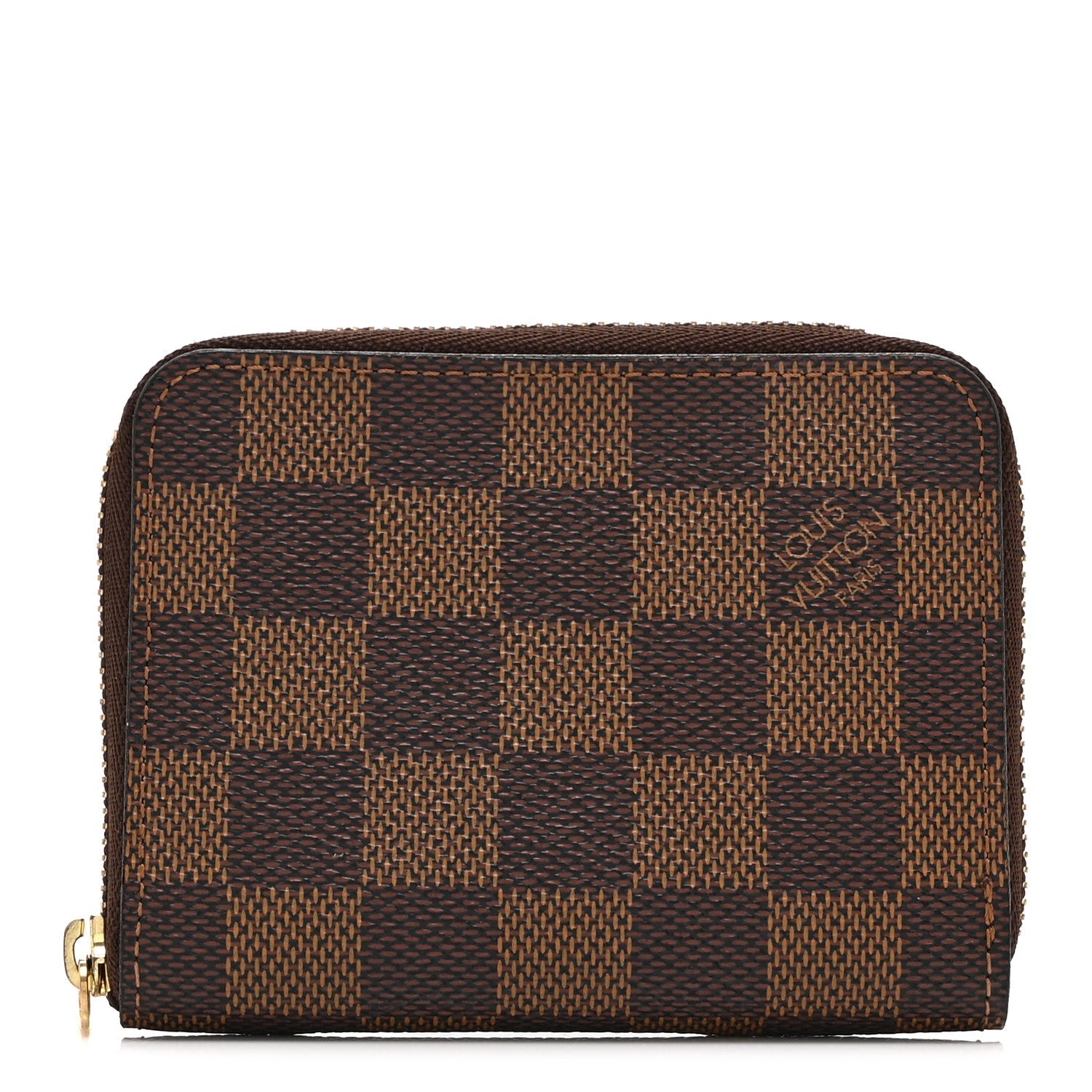 Damier Ebene Zippy Coin Purse