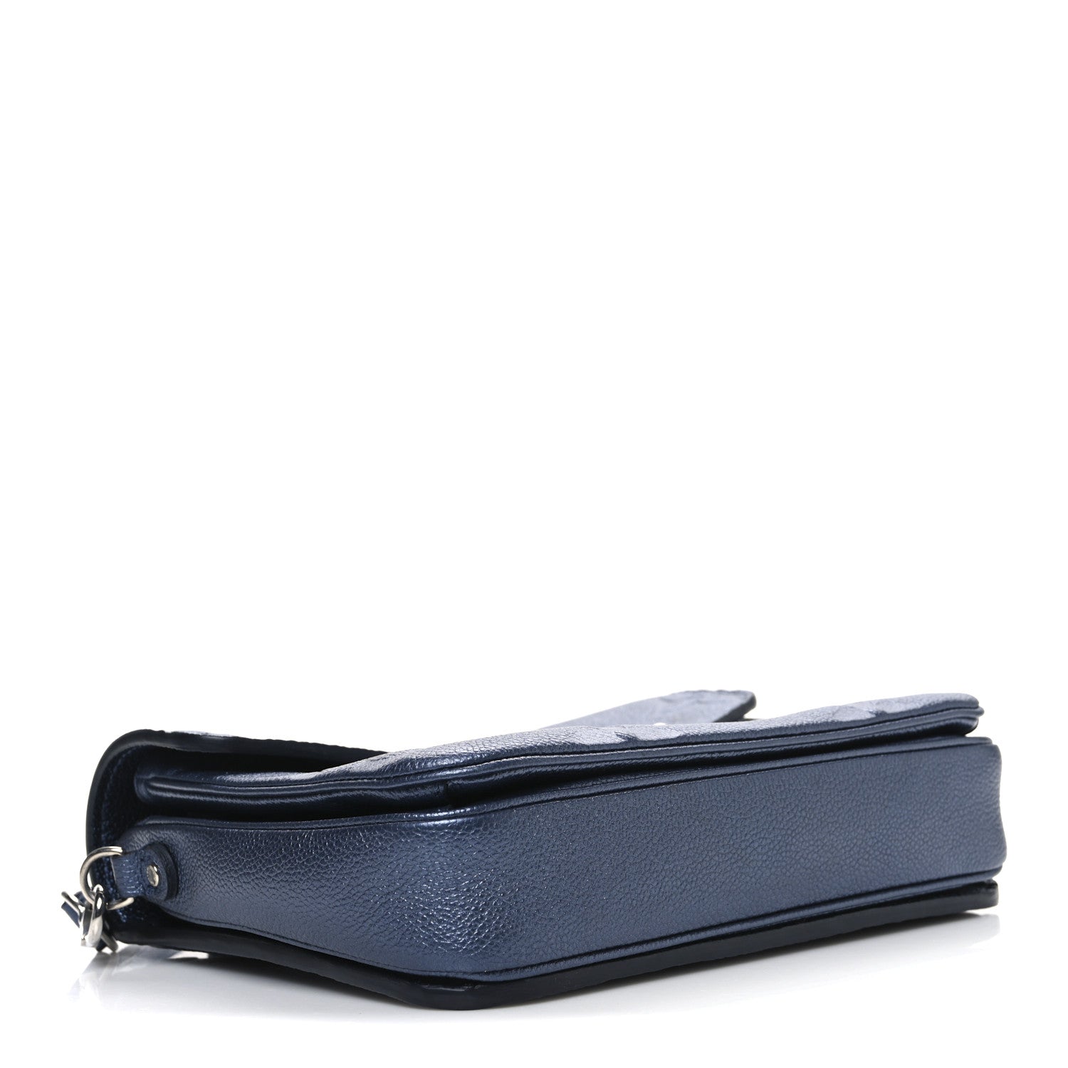 Metallic Empreinte Monogram Giant Pochette Metis Navy Nacre