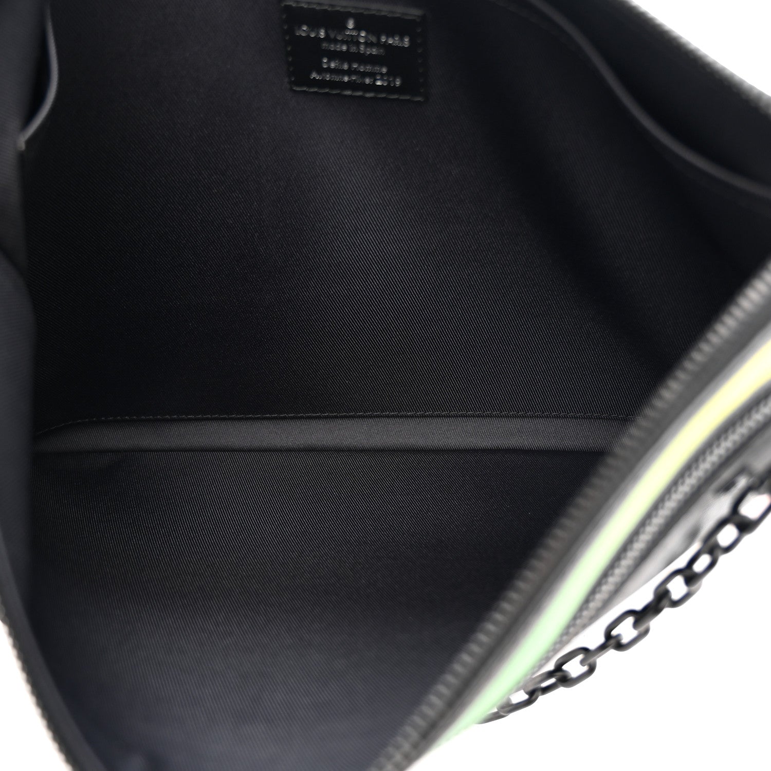 Taiga Rainbow Pochette A4 Black