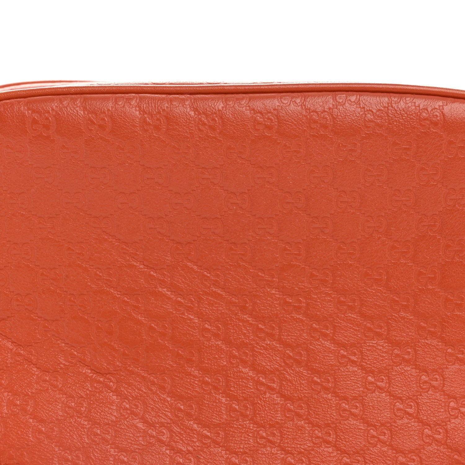 Soft Microguccissima Mini Bree Messenger Bag Sun Orange