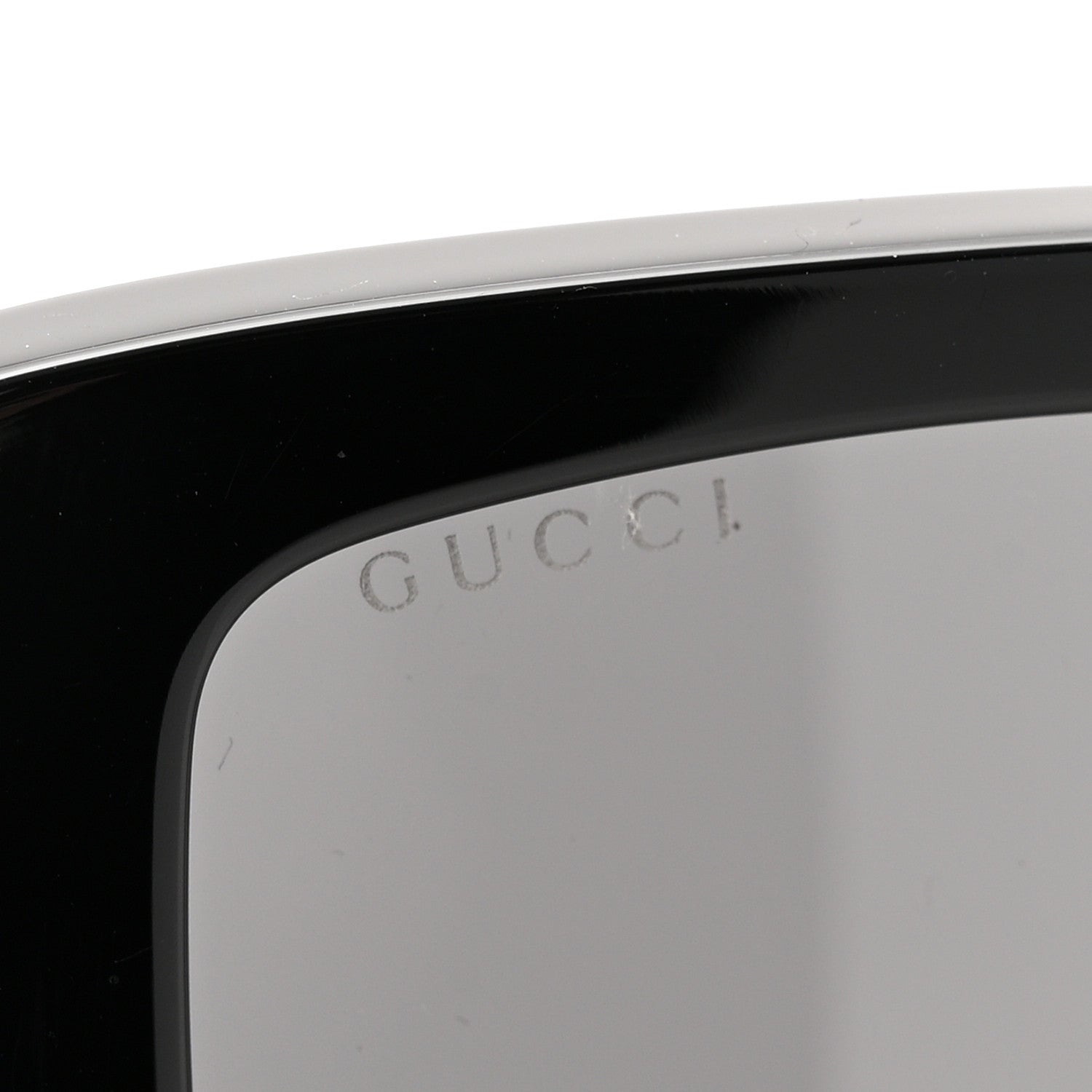 Acetate Square Frame Sunglasses GG0956S Black